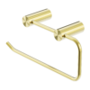 NEW MECCA HAND TOWEL RAIL BRUSHED GOLD