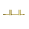 NEW MECCA HAND TOWEL RAIL BRUSHED GOLD