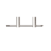 NEW MECCA HAND TOWEL RAIL BRUSHED NICKEL