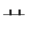 NEW MECCA HAND TOWEL RAIL MATTE BLACK