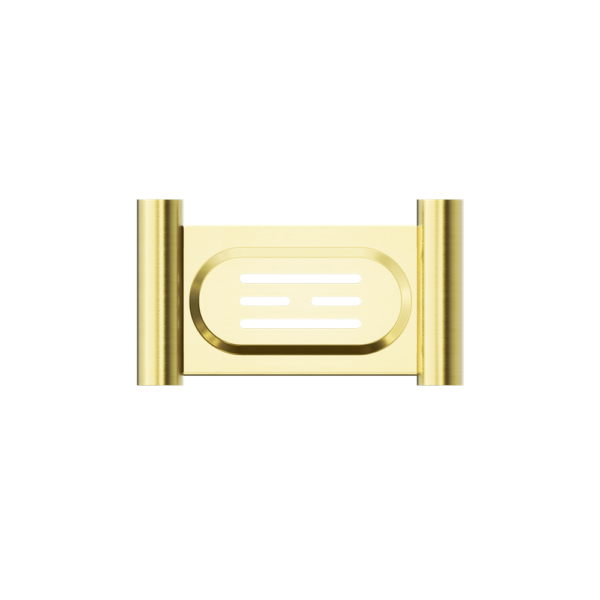 NEW MECCA SOAP DISH HOLDER BRUSHED GOLD