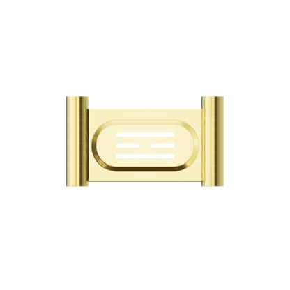 NEW MECCA SOAP DISH HOLDER BRUSHED GOLD