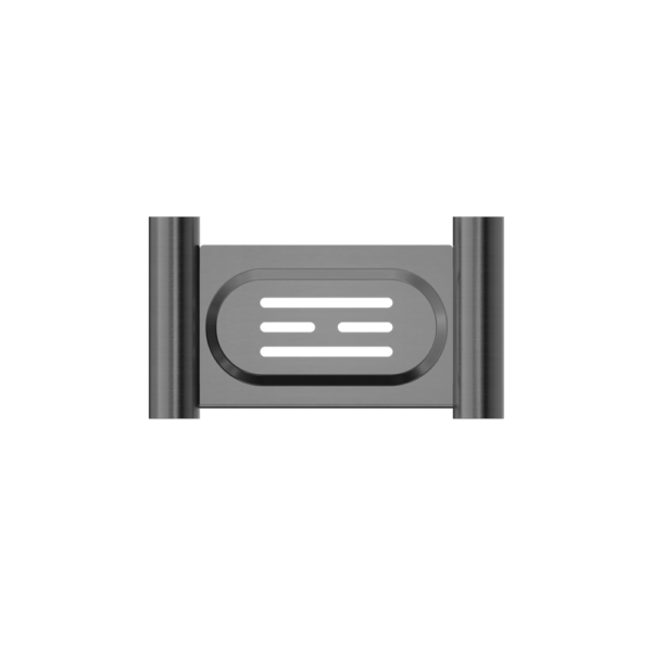 NEW MECCA SOAP DISH HOLDER GUN METAL