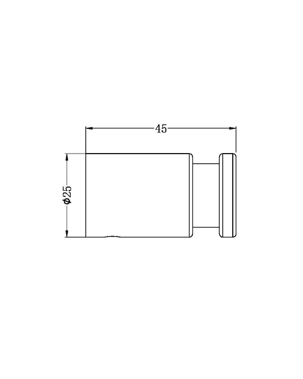 NEW MECCA ROBE HOOK BRUSHED NICKEL