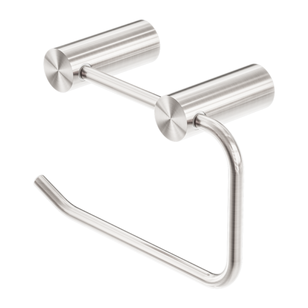 NEW MECCA TOILET ROLL HOLDER BRUSHED NICKEL