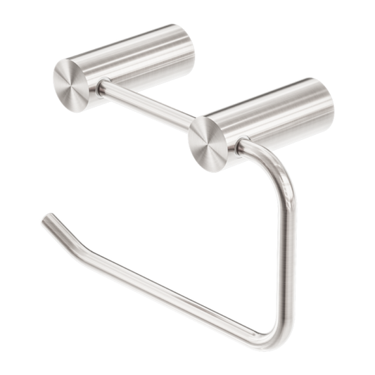 NEW MECCA TOILET ROLL HOLDER BRUSHED NICKEL