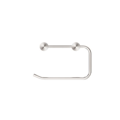 NEW MECCA TOILET ROLL HOLDER BRUSHED NICKEL