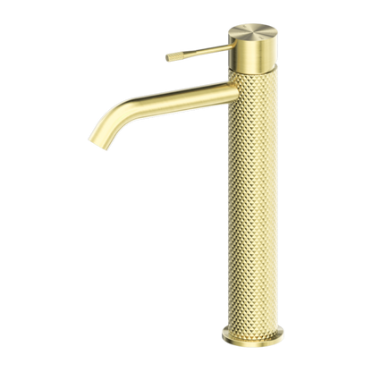 OPAL TALL BASIN MIXER BRUSHED GOLD