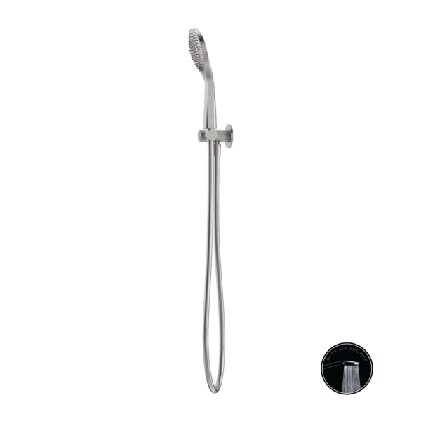 OPAL SHOWER ON BRACKET WITH AIR SHOWER BRUSHED NICKEL