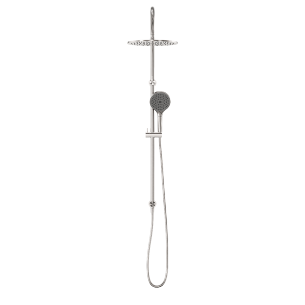 OPAL TWIN SHOWER WITH AIR SHOWER II BRUSHED NICKEL