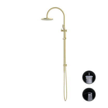 OPAL TWIN SHOWER WITH AIR SHOWER BRUSHED GOLD