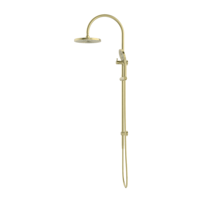 OPAL TWIN SHOWER BRUSHED GOLD