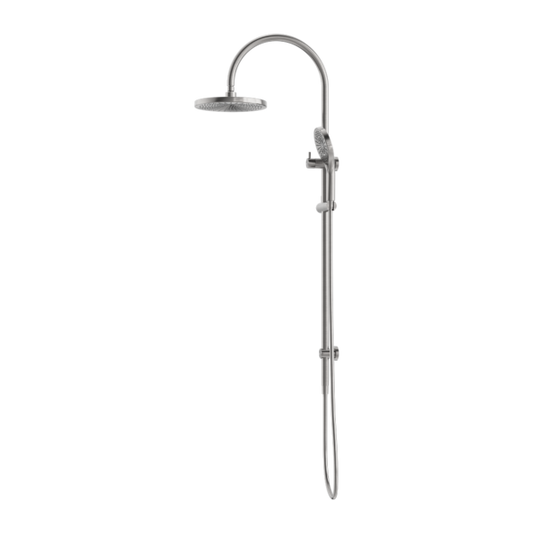 OPAL TWIN SHOWER BRUSHED NICKEL