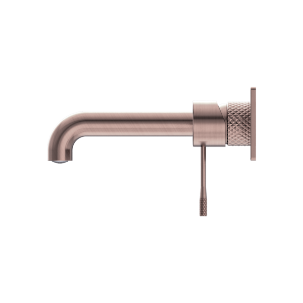 OPAL WALL BASIN/BATH MIXER 160MM BRUSHED BRONZE