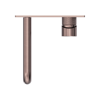 OPAL WALL BASIN/BATH MIXER 120MM BRUSHED BRONZE
