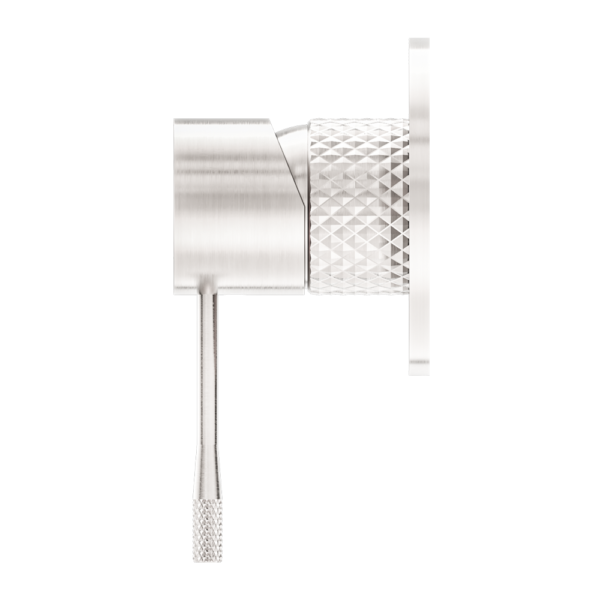 OPAL SHOWER MIXER 80MM PLATE BRUSHED NICKEL