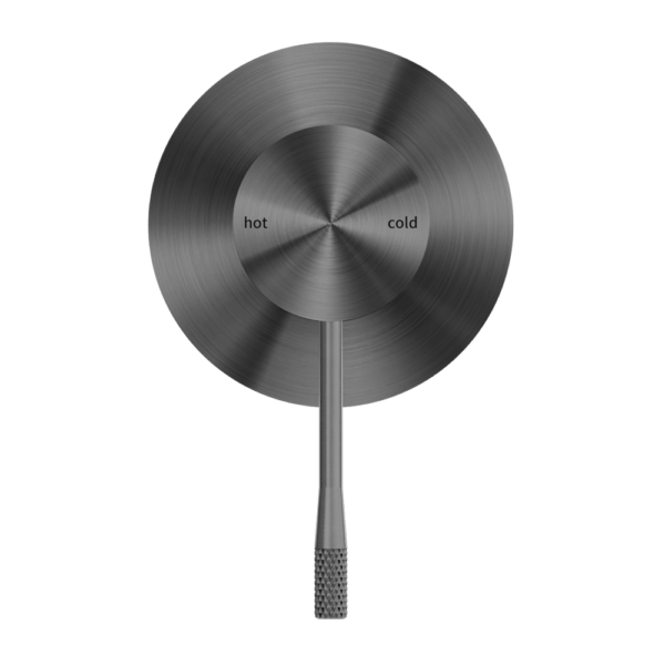 OPAL SHOWER MIXER 80MM PLATE GRAPHITE