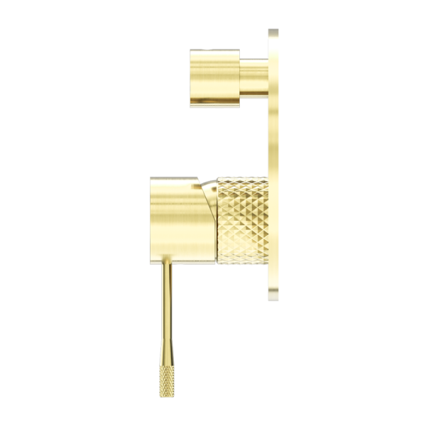 OPAL SHOWER MIXER WITH DIVERTOR BRUSHED GOLD