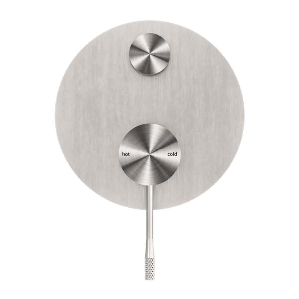 OPAL SHOWER MIXER WITH DIVERTOR BRUSHED NICKEL