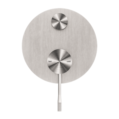 OPAL SHOWER MIXER WITH DIVERTOR BRUSHED NICKEL