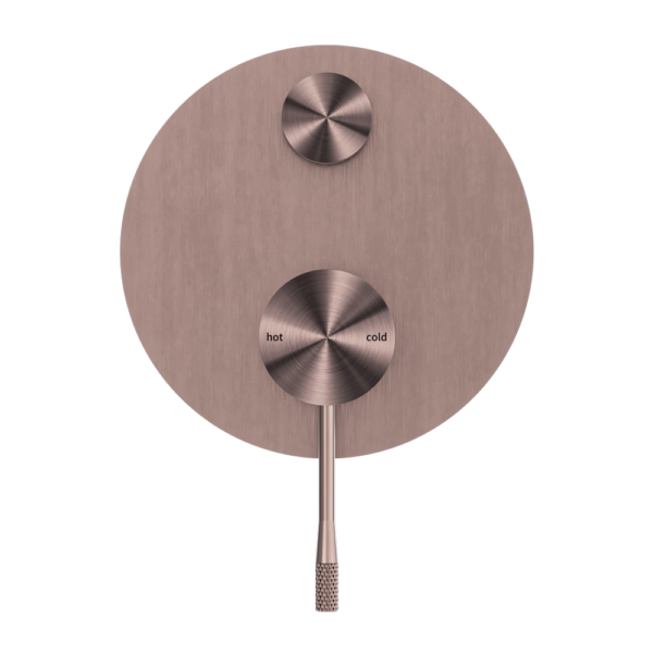 OPAL SHOWER MIXER WITH DIVERTOR BRUSHED BRONZE