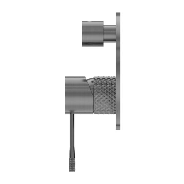 OPAL SHOWER MIXER WITH DIVERTOR GRAPHITE