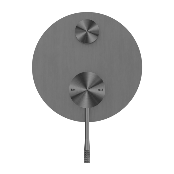 OPAL SHOWER MIXER WITH DIVERTOR GRAPHITE