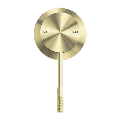 OPAL SHOWER MIXER 60MM PLATE BRUSHED GOLD