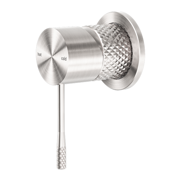 OPAL SHOWER MIXER 60MM PLATE BRUSHED NICKEL