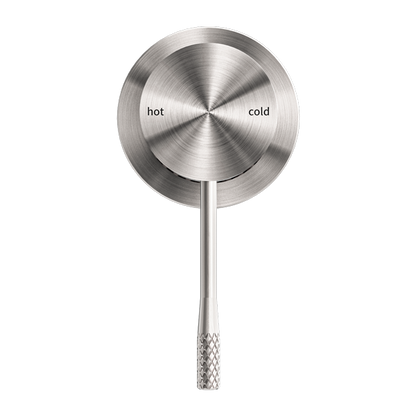 OPAL SHOWER MIXER 60MM PLATE BRUSHED NICKEL