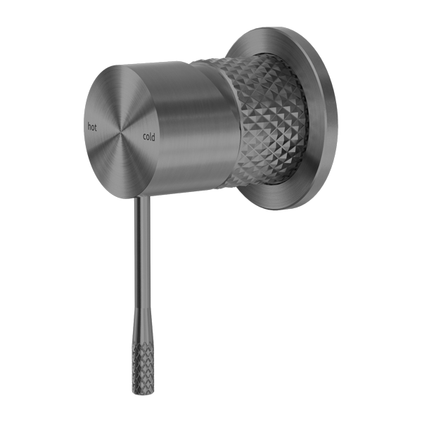 OPAL SHOWER MIXER 60MM PLATE GRAPHITE