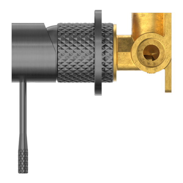 OPAL SHOWER MIXER 60MM PLATE GRAPHITE