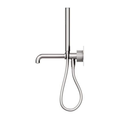 OPAL PROGRESSIVE SHOWER SYSTEM WITH SPOUT 230MM BRUSHED NICKEL
