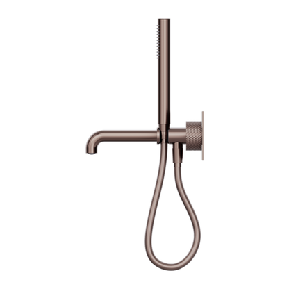 OPAL PROGRESSIVE SHOWER SYSTEM WITH SPOUT 250MM BRUSHED BRONZE