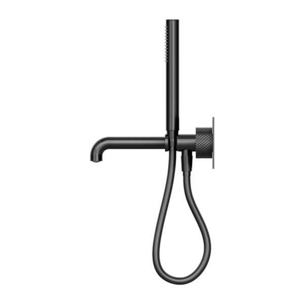 OPAL PROGRESSIVE SHOWER SYSTEM WITH SPOUT 250MM GRAPHITE