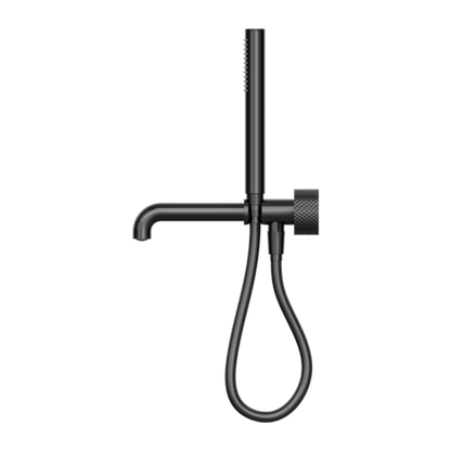 OPAL PROGRESSIVE SHOWER SYSTEM SEPARATE PLATE WITH SPOUT 230MM GRAPHITE