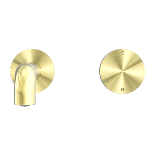 OPAL PROGRESSIVE WALL BASIN/BATH SET 260MM BRUSHED GOLD