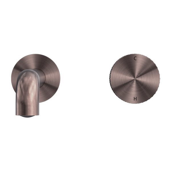 OPAL PROGRESSIVE WALL BASIN/BATH SET 160MM BRUSHED BRONZE