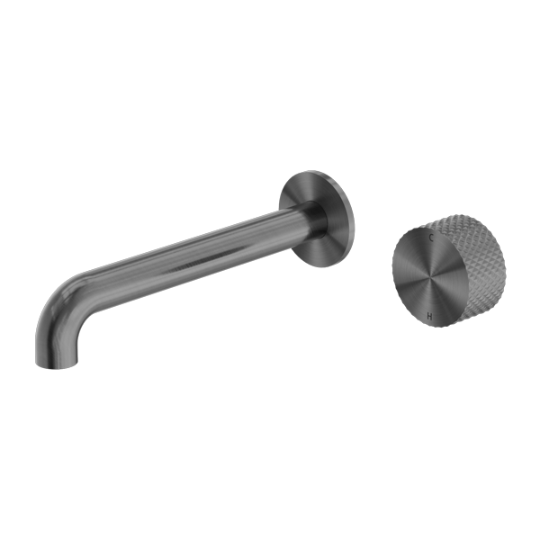 OPAL PROGRESSIVE WALL BASIN/BATH SET 185MM GRAPHITE