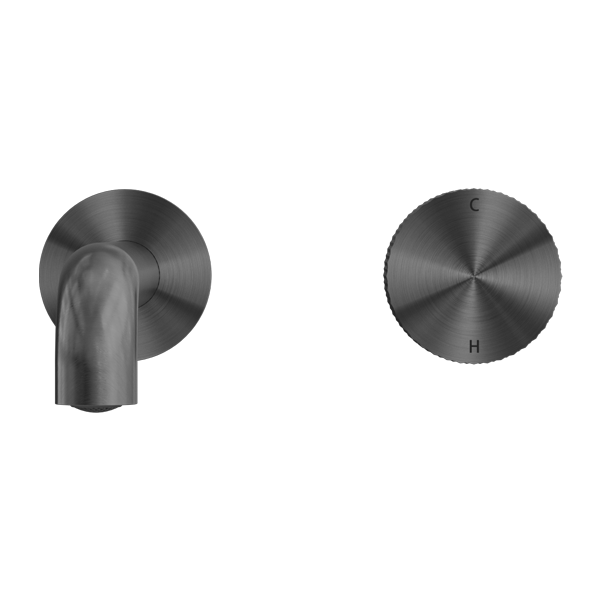 OPAL PROGRESSIVE WALL BASIN/BATH SET 260MM GRAPHITE