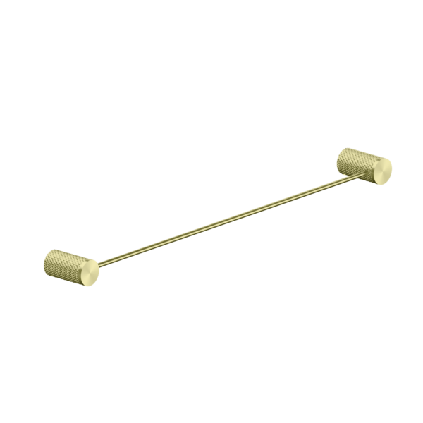 OPAL SINGLE TOWEL RAIL 600MM BRUSHED GOLD