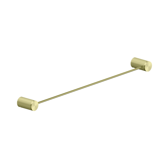OPAL SINGLE TOWEL RAIL 600MM BRUSHED GOLD