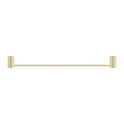 OPAL SINGLE TOWEL RAIL 800MM BRUSHED GOLD