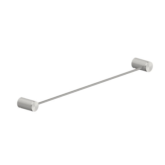 OPAL SINGLE TOWEL RAIL 600MM BRUSHED NICKEL