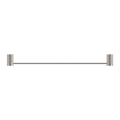 OPAL SINGLE TOWEL RAIL 600MM BRUSHED NICKEL