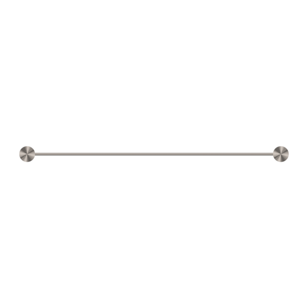 OPAL SINGLE TOWEL RAIL 600MM BRUSHED NICKEL
