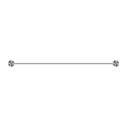 OPAL SINGLE TOWEL RAIL 800MM BRUSHED NICKEL
