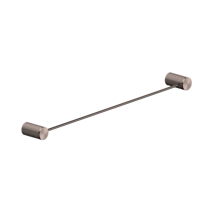 OPAL SINGLE TOWEL RAIL 600MM BRUSHED BRONZE