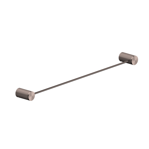 OPAL SINGLE TOWEL RAIL 800MM BRUSHED BRONZE