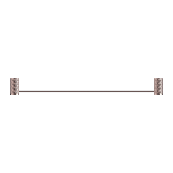 OPAL SINGLE TOWEL RAIL 800MM BRUSHED BRONZE